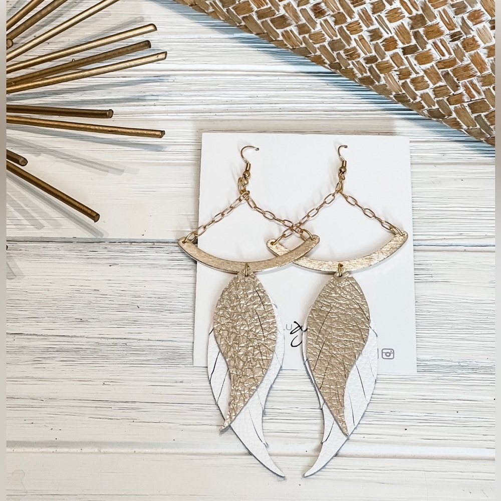 Blu Gertrude Handmade Earring